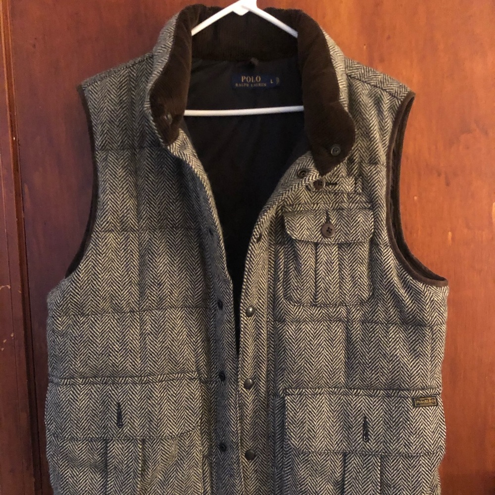 Polo by Ralph Lauren herringbone vest
